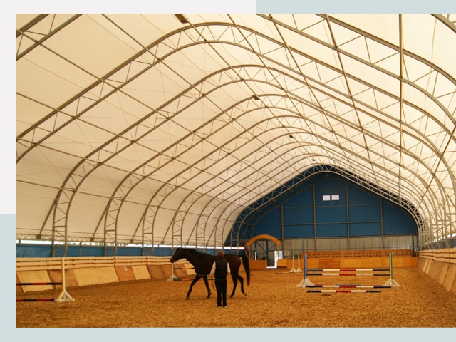 Строительство конных манежей в Воронеже