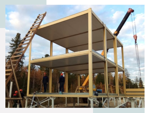 Строительство модульных здания Воронеж