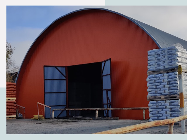 Полукруглые ангары по цене от 644 руб. в Воронеж