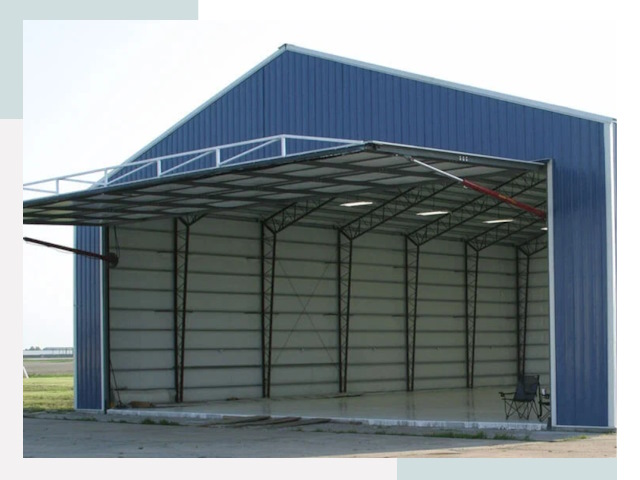 Прямо стенные ангары в Воронеже