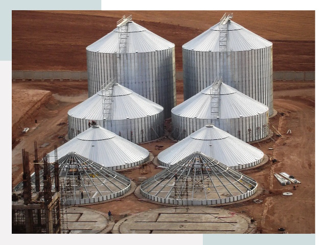 Строительство зерновых силосов в Воронеже