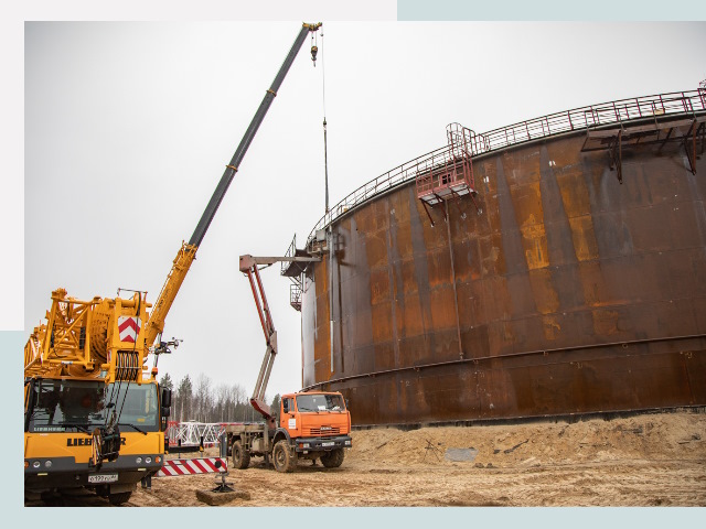 Монтаж резервуаров в Воронеже от 644 руб. за м³