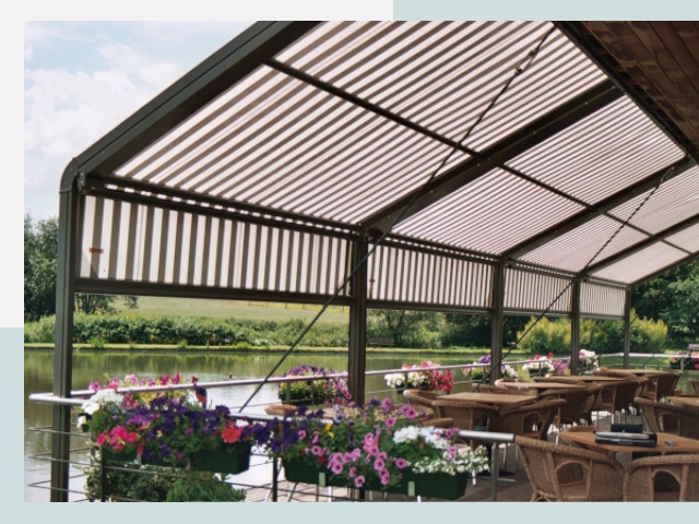 Элегантные навесы для кафе от 644 руб в Воронеж