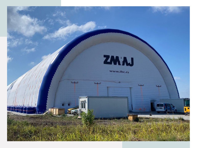 Брендирование ангаров в Воронеже