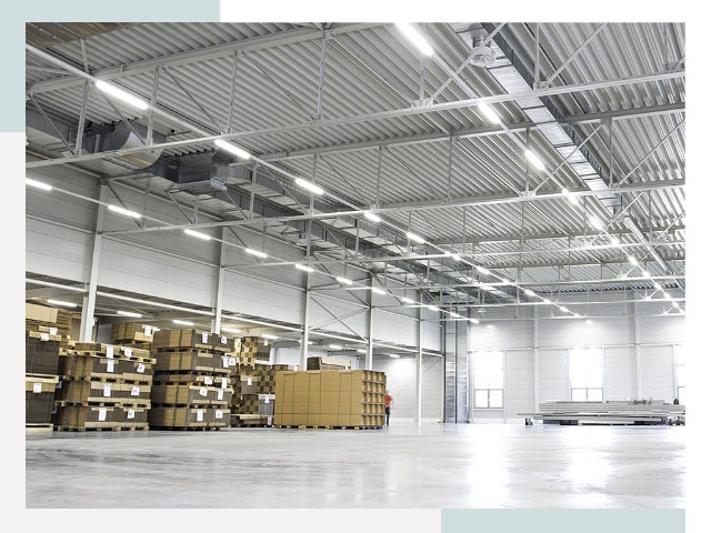 Освещение ангаров в Воронеже