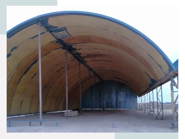 Реконструкция ангаров в Воронеже