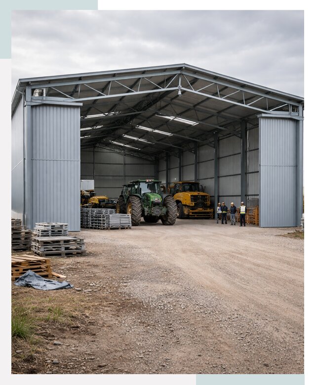 Ангары для сельхозтехники в Воронеже от 21482 р. | СтальСтрой-Врн