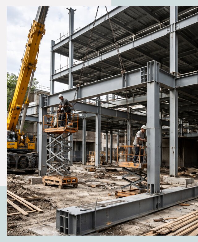 Строительство торгово-офисных зданий под ключ в Воронеже