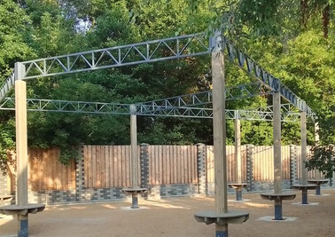 Терраса из металлоконструкций под ключ, проектирование, изготовление и монтаж от СтальСтрой-Врн